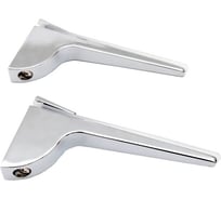 Комплект креплений для полки Marlok "ZY-156" 130x65x22 мм, CP, хром, 2 шт 037117