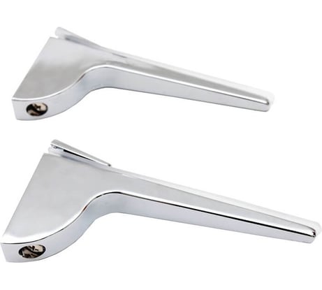 Комплект креплений для полки Marlok "ZY-156" 130x65x22 мм, CP, хром, 2 шт 037117