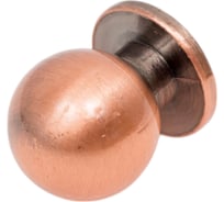 Ручка-кнопка Marlok 14.137.30 малая, AС, медь 028305