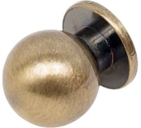 Ручка-кнопка Marlok 14.137.33 малая, AB, бронза 002478