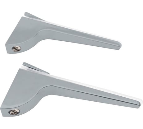 Комплект креплений для полки Marlok ZY-156 130x65x22 мм DC (серебро), 2 шт Marlok 037119