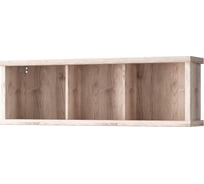 Полка навесная Anrex 3N, JAZZ, цвет Каштан найроби 669689