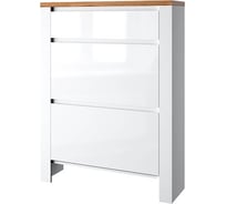 Тумба для обуви Anrex 2D1S, TAURUS, цвет белый\дуб вотан 670479