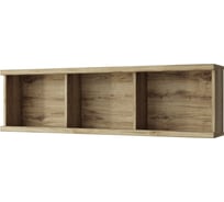 Полка навесная Anrex DOORSET 3N. Цвет ДУБ НАВАРРА 707459