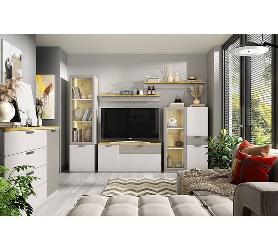 Тумба Anrex MODERN 1D4S. Цвет ПЕРС ЖЕМЧУГ/ИРЛ ЛИКЕР 705274