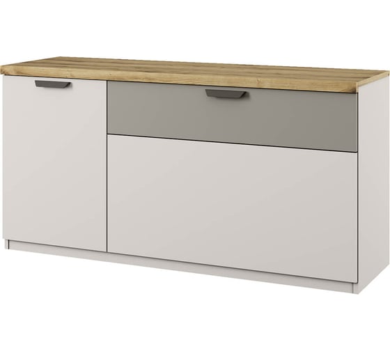 Тумба Anrex MODERN RTV 2D1S. Цвет ПЕРС ЖЕМЧУГ/ИРЛ ЛИКЕР 706527 1