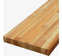 Мебельный щит MW лиственница 40x600x1300 сращенный Экстра ЛЩСР406001300
