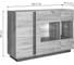 Комод Woodville Арчи 08.140 дуб золотой craft / камень темный U3705 339641 3