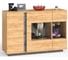 Комод Woodville Арчи 08.140 дуб золотой craft / камень темный U3705 339641 4