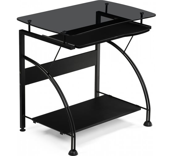Компьютерный стол Glen black Woodville 15786