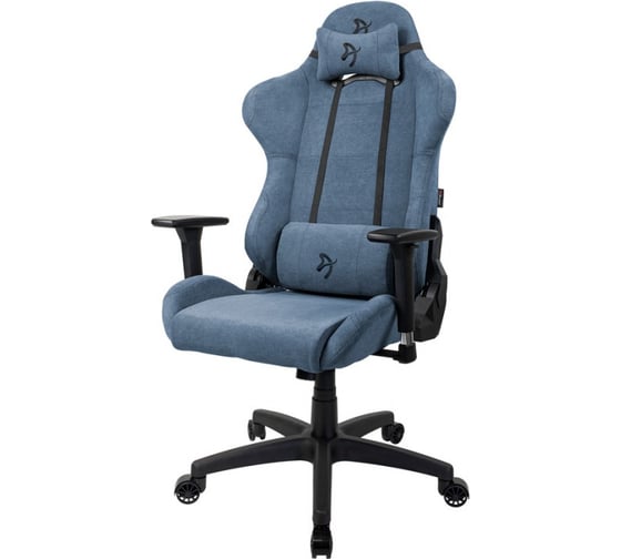 Компьютерное кресло для геймеров Arozzi Vernazza Soft Fabric - Blue VERNAZZA-SFB-BL