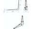 Полкодержатель Trodos консоль 200x150, белый, 309010-1 2