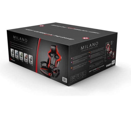 Компьютерное кресло Arozzi Milano - Red MILANO-RD