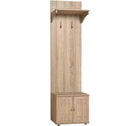 Вешалка Арника Sherlock 74, дуб сонома Т0021099