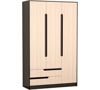 Шкаф Арника Гавана 3-створчатый, дуб молочный 00-00003765