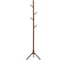 Вешалка напольная Стул Груп Hook, темное дерево HK281 walnut 1