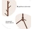 Вешалка напольная Стул Груп Hook, темное дерево HK281 walnut 10