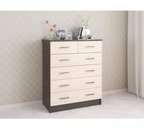 Комод большой Арника Катрин 5, венге/дуб молочный 00-00003852