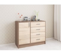 Комод большой Арника Катрин 6, ясень шимо/дуб сонома 00-00003860