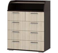 Комод высокий Арника Стандарт 1 NEW, венге/лоредо Т0018104