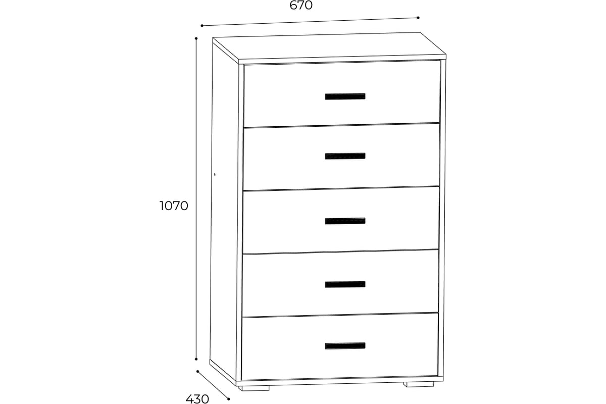 Комод высокий Арника Стич 00-00028498 - выгодная цена, отзывы ...