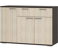 Комод длинный Арника Стандарт 4 NEW, венге/лоредо Т0018011
