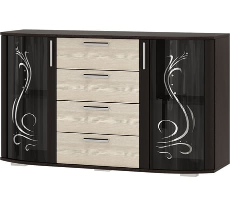 Комод со стразами Арника Грация венге/лоредо Т0019986