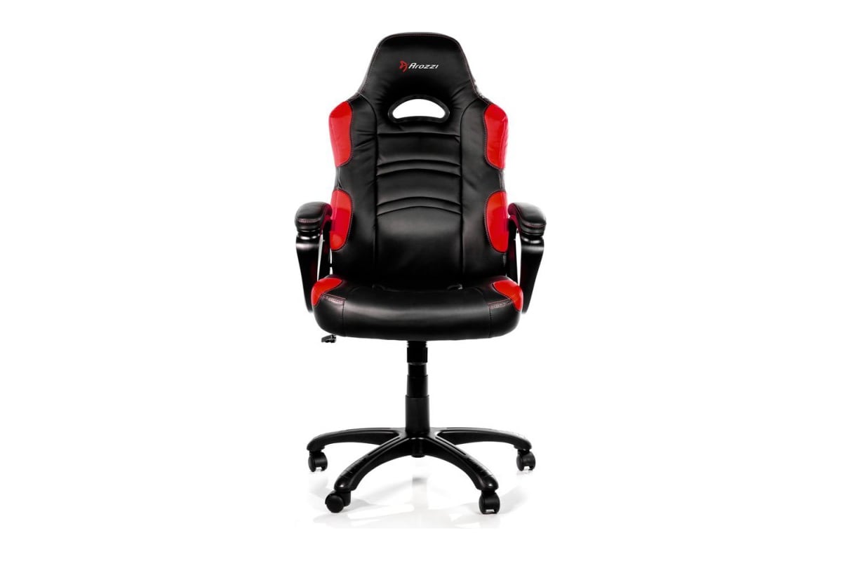 Компьютерное кресло Arozzi Enzo - Red ENZO-RD - выгодная отзывы, характеристики, фото купить в Москве и РФ