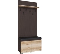 Тумба с вешалкой Арника Плейона, венге 00-00142788