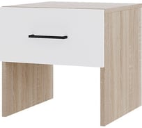 Тумба с ящиком Арника Victor, дуб сонома/белый 00-00144255