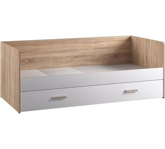 Кровать с ящиком Арника Бланка 90x200 см 00-00023481