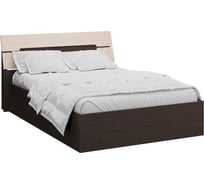 Кровать с настилом Арника ДСП Гавана 160x200 см, дуб молочный Н000565