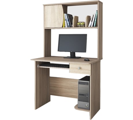 Стол компьютерный Арника Грета-4 ясень шимо 00-00003651