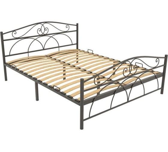 Кровать Woodville Морика 180x200 черная 482082 1