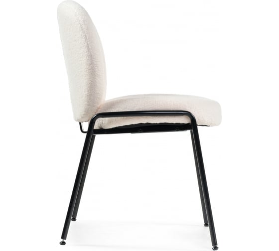 Стул Woodville на металлокаркасе Kalipso 1 white/black 15783