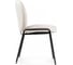 Стул Woodville на металлокаркасе Kalipso 1 white/black 15783 3