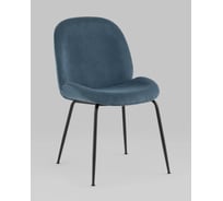 Стул для кухни обеденный Стул Груп Beetle вельвет голубой DR-303 UF865-09