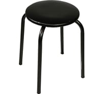 Табурет MODULE`S TYLE 22 радиус круг болты (черный полимер / черный глянец) ВИ0132