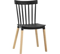 Обеденный стул для кухни Стул Груп Field пластик, черный SL-7037W black