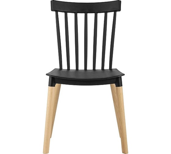 Обеденный стул для кухни Стул Груп Field пластик, черный SL-7037W black