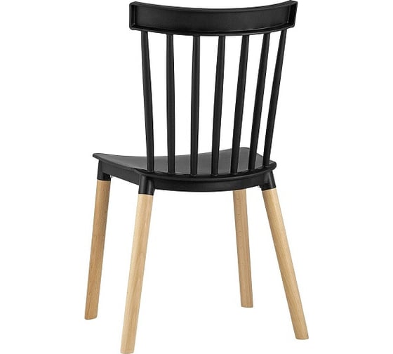 Обеденный стул для кухни Стул Груп Field пластик, черный SL-7037W black