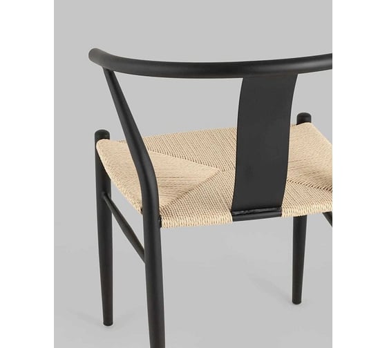 Обеденный стул для кухни Стул Груп Hans Wishbone Style бежевый FDC9367 beige