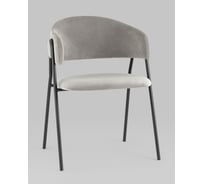 Стул для кухни обеденный Стул Груп Колин, велюр серый FDC9127 MOD150