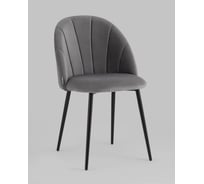 Стул для кухни обеденный Стул Груп Логан NEW велюр серый AV 413-H15-08