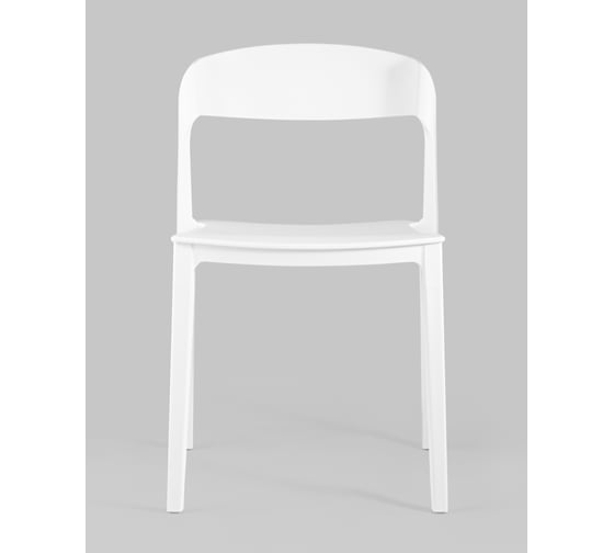 Стул для кухни обеденный Стул Груп Moris, пластик белый SL-7089 white