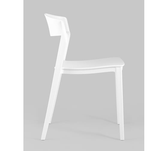 Стул для кухни обеденный Стул Груп Moris, пластик белый SL-7089 white