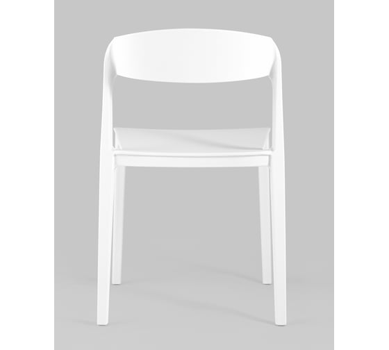 Стул для кухни обеденный Стул Груп Moris, пластик белый SL-7089 white