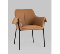 Стул для кухни обеденный Стул Груп Бесс, экокожа коричневая FDC9469 Brown 270 -28