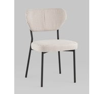 Стул для кухни обеденный Стул Груп Билл, гусиная лапка, бежевый FDC9672 Houndstooth 3