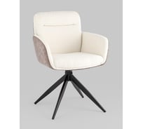 Стул обеденный Стул Груп Waldo молочный c бежевой экокожей OS-2319K T358-1mMXF-02